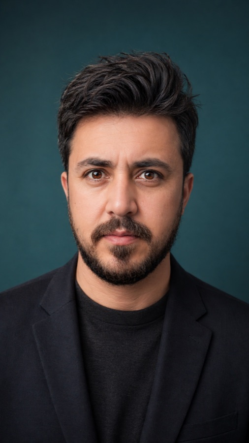 Portrait of Ejaz Karim